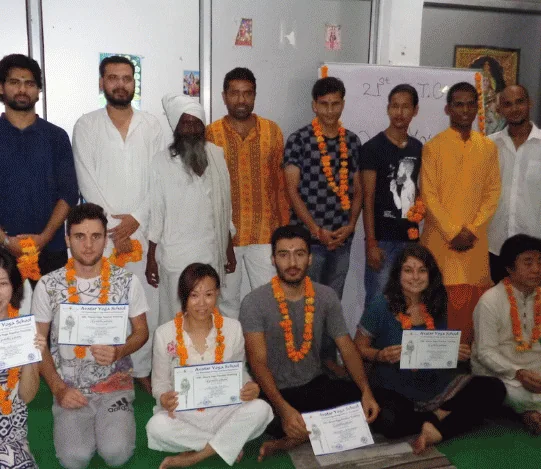 Graduation day at Avatar Yoga School